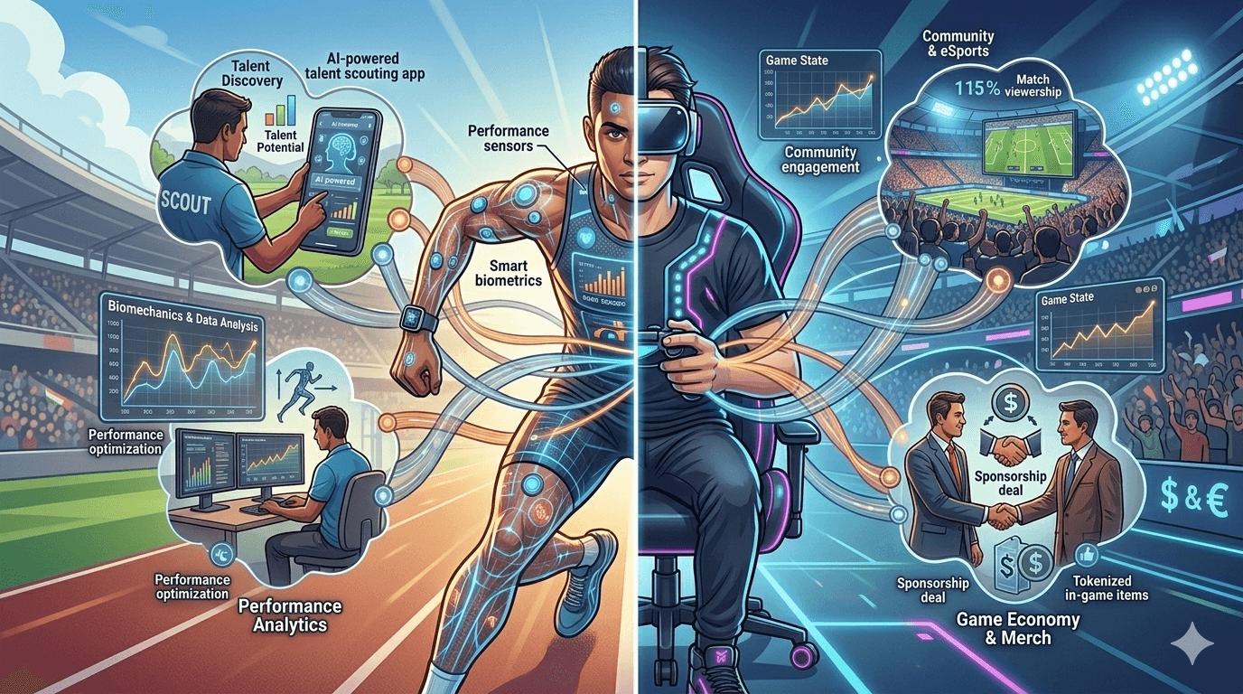 Sports Tech vs Gaming Tech: Why Physical Sports Deserve the Same Investment