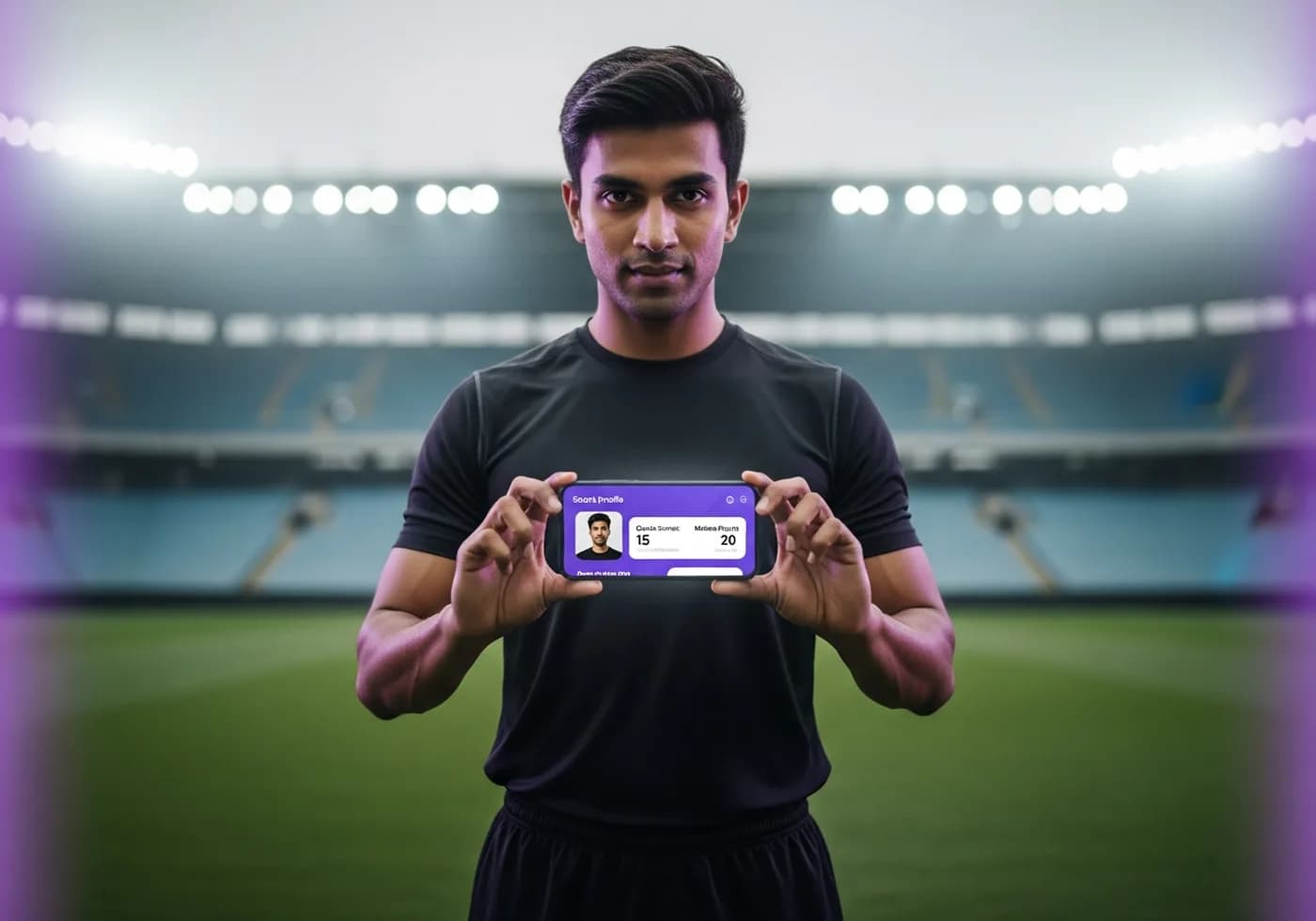 KIBI Sports mobile app for sports professionals